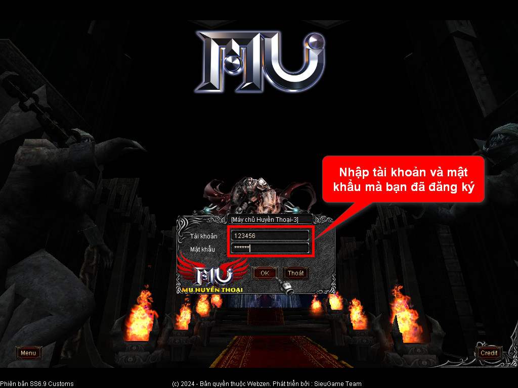 Chức năng chính của Game MU Hoàn Vũ