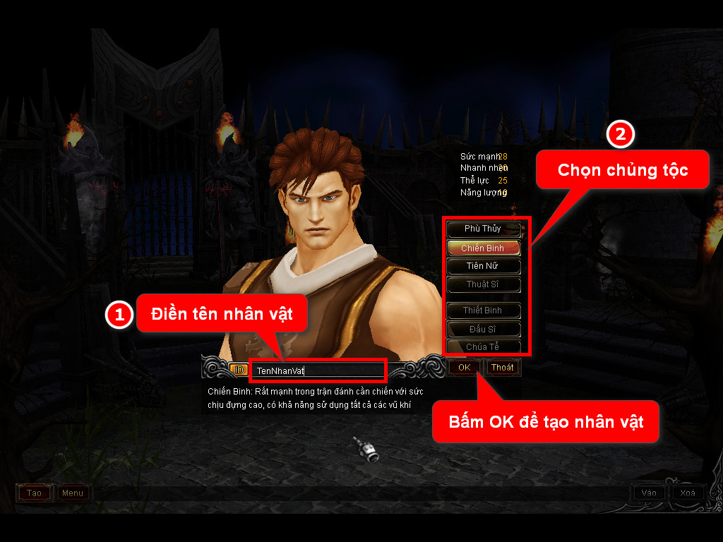 Chức năng chính của Game MU Hoàn Vũ